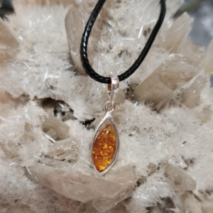 collier ambre femme