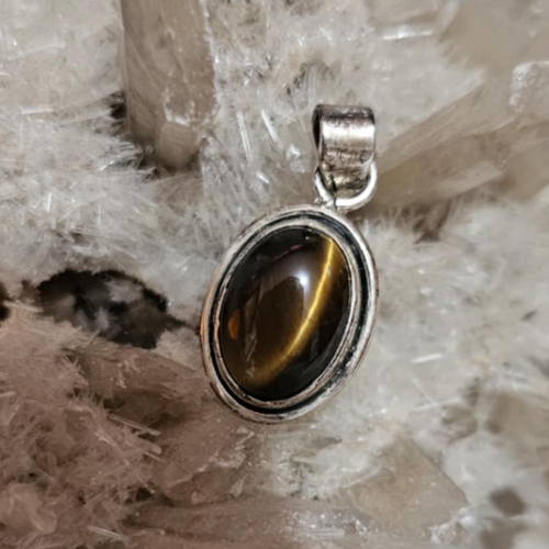 collier oeil de tigre