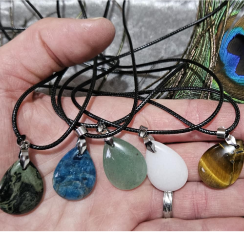 pendentif pierres naturelles energetique